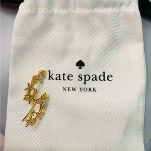 Kate Spade Seeing Stars Crawler Earrings in Gold